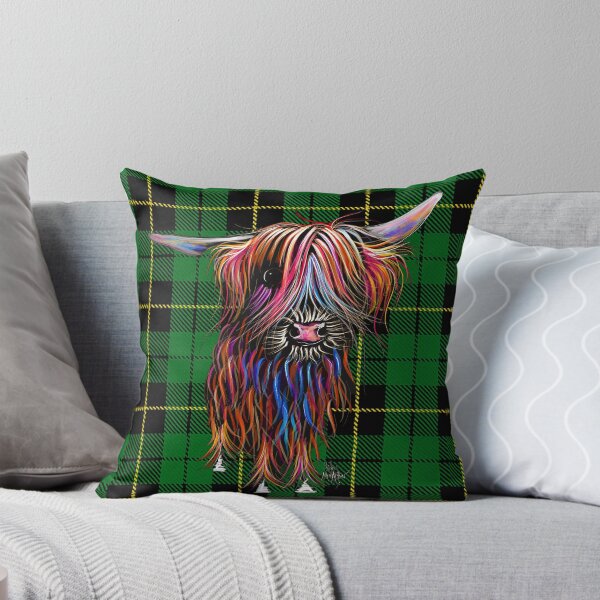 Item preview, SCoTTiSH HiGHLaND CoW ' TaRTaN Colourful Clara G ' by SHiRLeY MacARTHuR designed and sold by Shirley MacArthur Limited.