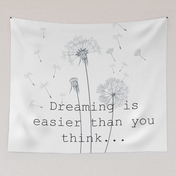 Item preview, Dreaming is easier than you think ;) designed and sold by FleurDesign.