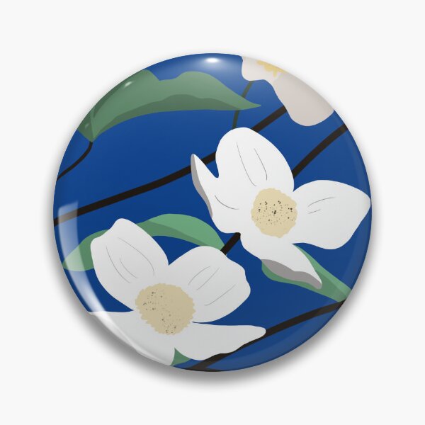 Item preview, Official Flowers - British Columbia Pacific Dogwood designed and sold by Automeowtic.