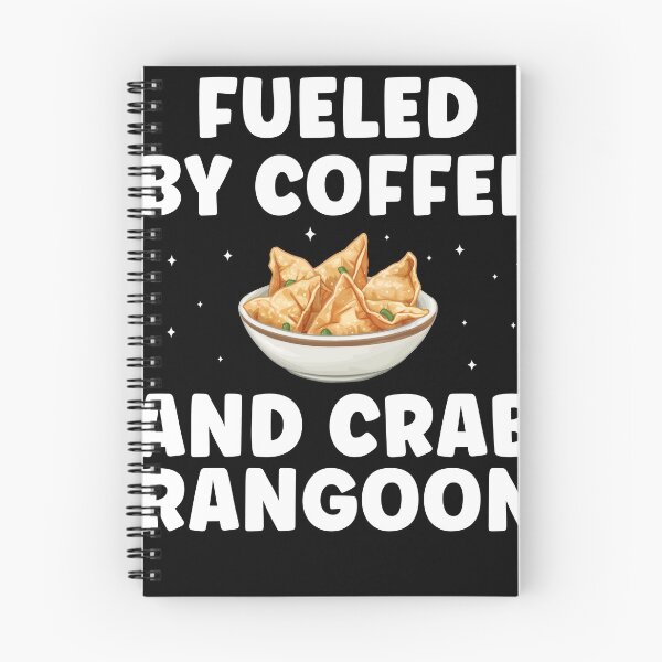 Item preview, Fueled by Crab Rangoon and Coffee Funny designed and sold by BlueBerry-Pengu.