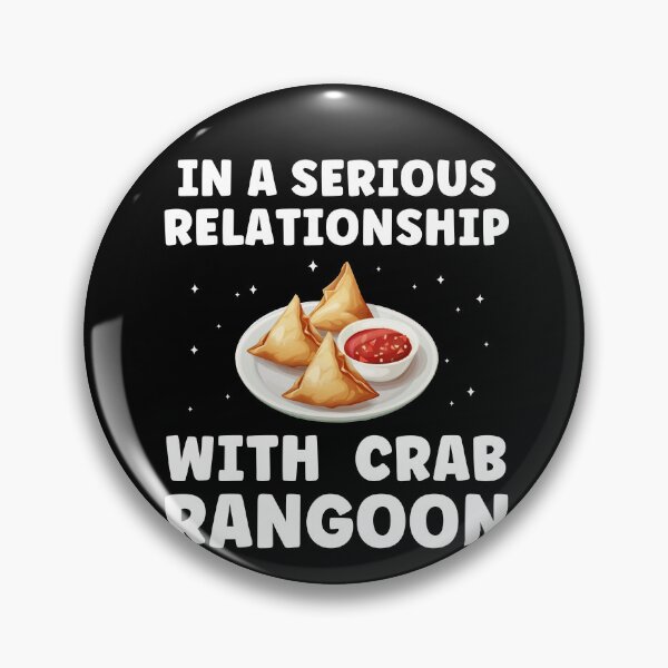 Item preview, In a Serious Relationship with Crab Rangoon Seaf Food designed and sold by BlueBerry-Pengu.