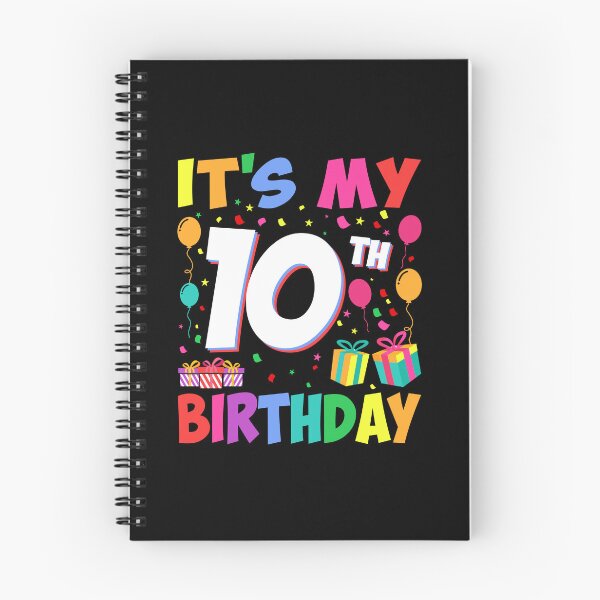 Item preview, It's My 10th Birthday 10 Years old Tenth Bday Happy Birthday Boys Girls Kids designed and sold by SultanDesignz.