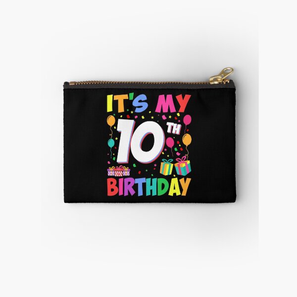 Item preview, It's My 10th Birthday 10 Years old Tenth Bday Happy Birthday Boys Girls Kids designed and sold by SultanDesignz.