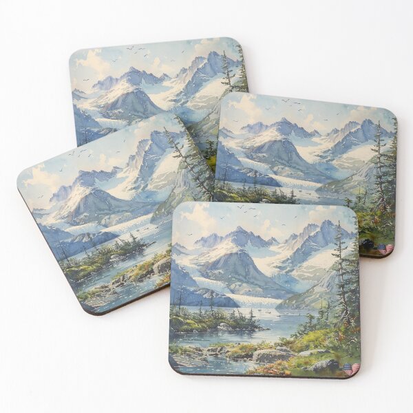 Item preview, Landscape of Kenai Fjords National Park designed and sold by indygoWT.