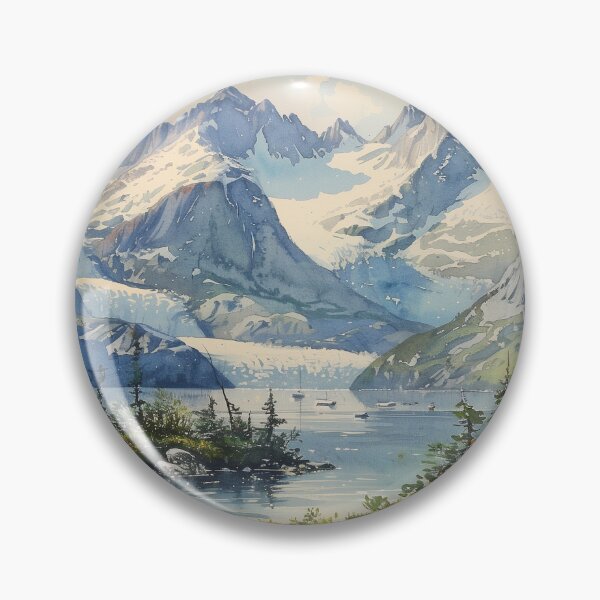 Item preview, Paisaje del Parque Nacional de los Fiordos de Kenai designed and sold by indygoWT.