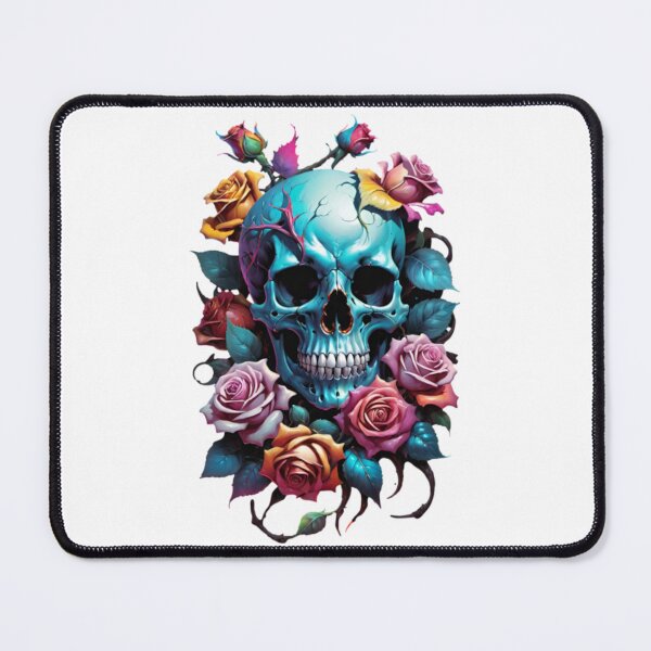 Item preview, Skull And Roses, Dark Art, Gothic Art, Gothic Roses, Roses And Skulls, Skull Flowers, Dark Aesthetics, Dark Flowers, Skull Art, Gothic Beauty, Death And Beauty, Dark Romance, Skull, Roses, Macabre Art designed and sold by Ciarka.