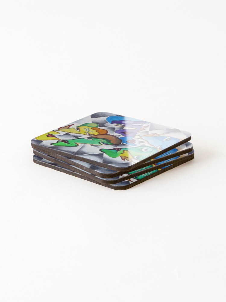 Thumbnail 4 of 5, Coasters (Set of 4), Reflections designed and sold by HopeProject.