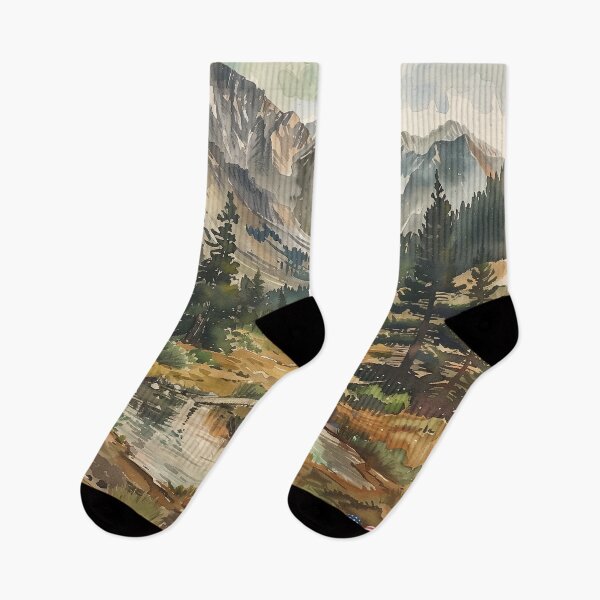 Item preview, Rocky Mountains Landscape designed and sold by indygoWT.