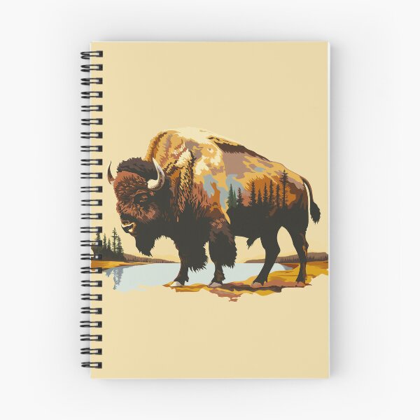 Item preview, Bison of Yellowstone - Wyoming  designed and sold by Wild-Co.