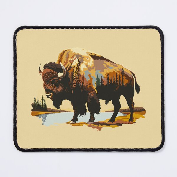 Item preview, Bison of Yellowstone - Wyoming  designed and sold by Wild-Co.