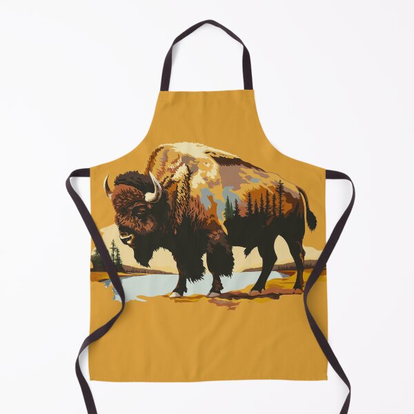 Item preview, Bison of Yellowstone - Wyoming designed and sold by Wild-Co.