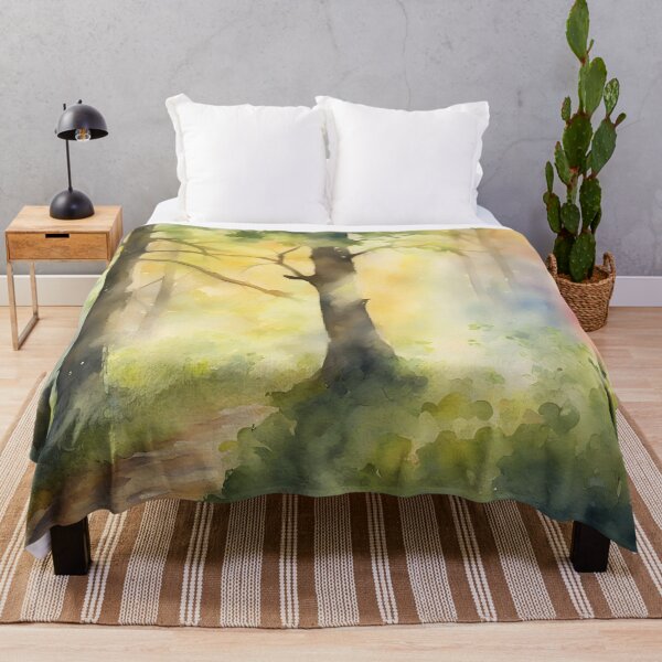 Item preview, Colorful Sunshine in the Forest designed and sold by CalmnessbyChoice.