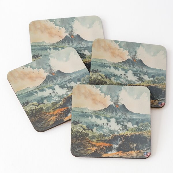 Item preview, Kilauea Volcano Landscape designed and sold by indygoWT.