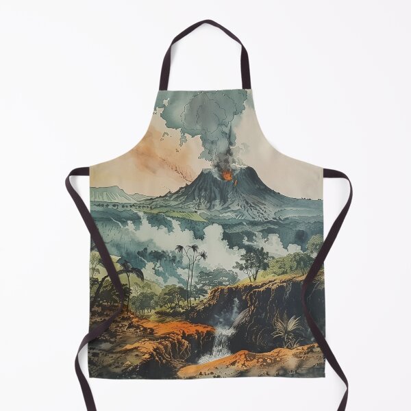 Item preview, Kilauea Volcano Landscape designed and sold by indygoWT.