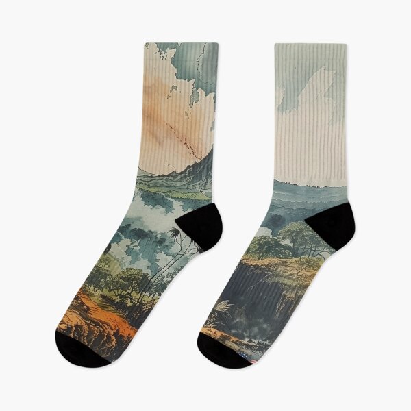 Item preview, Kilauea Volcano Landscape designed and sold by indygoWT.