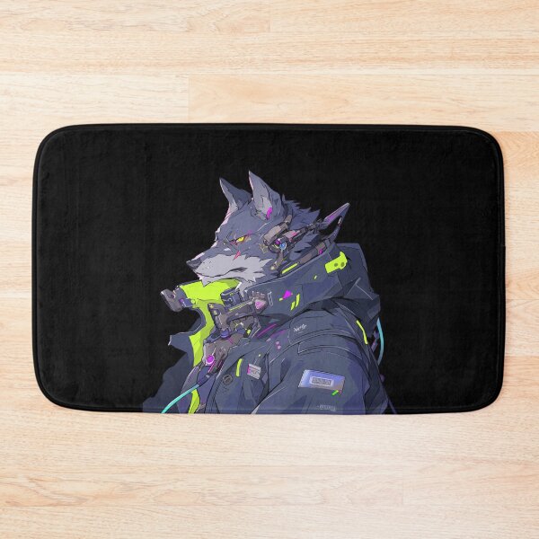Item preview, Cyber Wolf // Wolf // Cool Animal // Cyber Animal // Future Animal Art // Animal Warrior // Animal Cute Art // Gaming Aesthetic stickers designed and sold by SMARTKIT  DESIGNAGENCY.