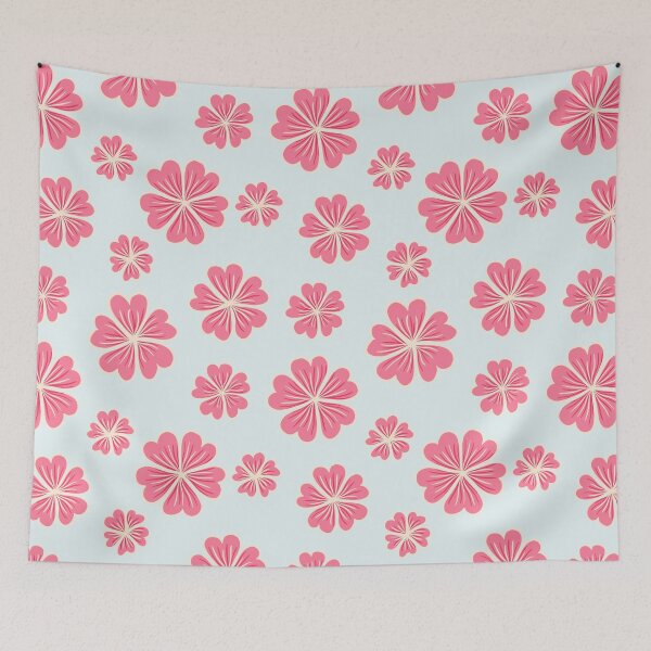 Item preview, Pink cherry blossom pattern designed and sold by Home Cyn Home.