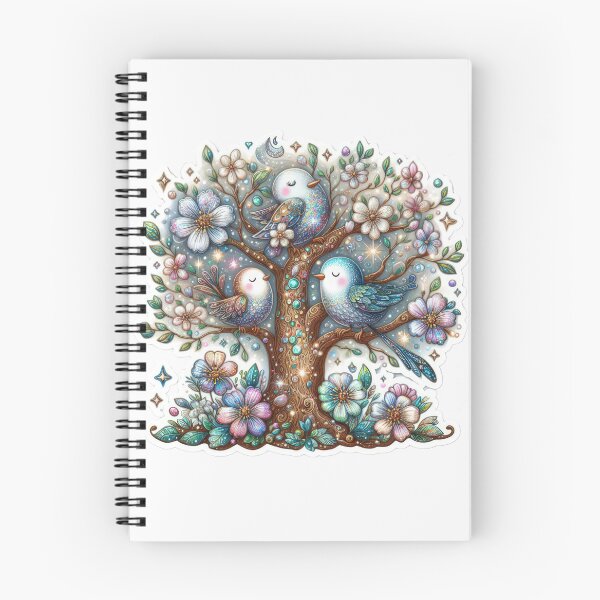 Item preview, Easter tree with birds Easter cute sticker designed and sold by Expressions-Sel.