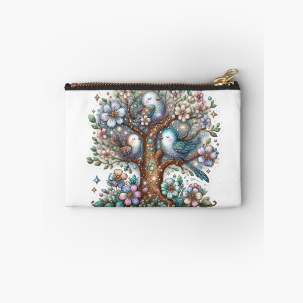 Item preview, Easter tree with birds Easter cute sticker designed and sold by Expressions-Sel.
