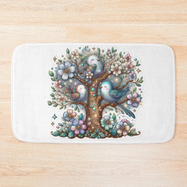 Item preview, Easter tree with birds Easter cute sticker designed and sold by Expressions-Sel.