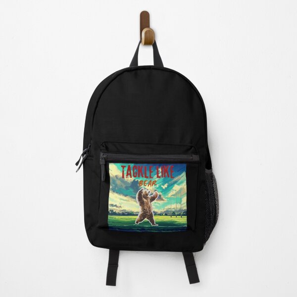 Vista previa del artículo con la obra «Tackle como oso, amantes de los grizzly, amantes del rugby,», diseñado y vendido por TheDarkStone.