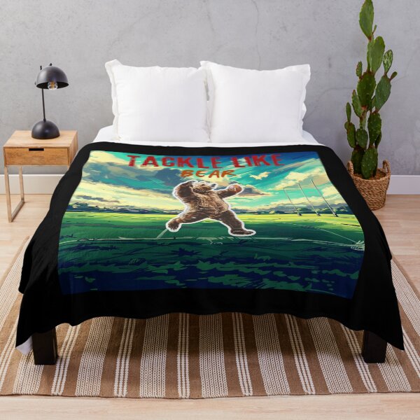 Item preview, Tackle Like Bear, Grizzly Lovers, Rugby Lovers, designed and sold by TheDarkStone.