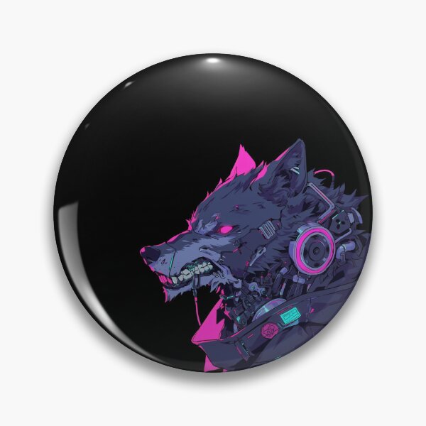 Item preview, Cyber Wolf // Wolf // Cool Animal // Cyber Animal // Future Animal Art // Animal Warrior // Animal Cute Art // Gaming Aesthetic stickers designed and sold by SMARTKIT  DESIGNAGENCY.