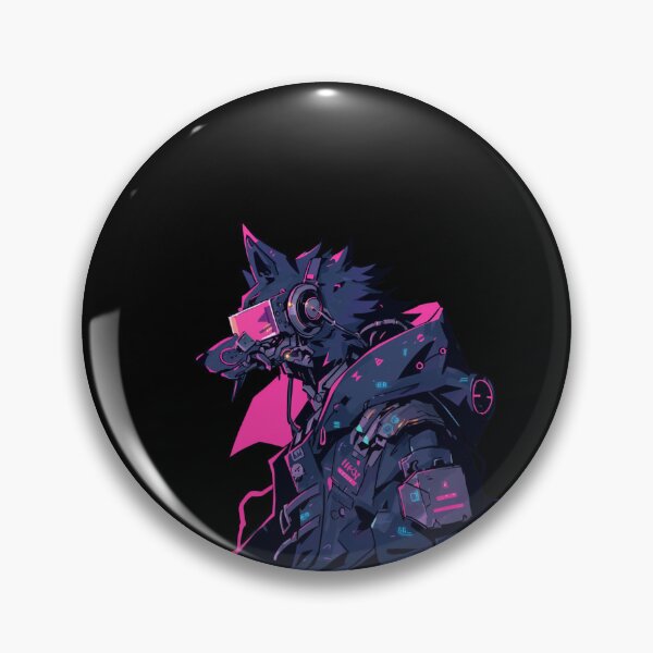 Item preview, Cyber Wolf // Wolf // Cool Animal // Cyber Animal // Future Animal Art // Animal Warrior // Animal Cute Art // Gaming Aesthetic stickers designed and sold by SMARTKIT  DESIGNAGENCY.