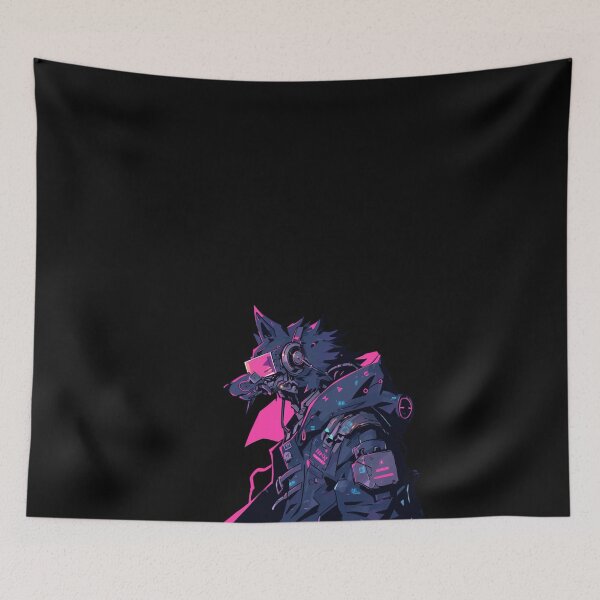 Item preview, Cyber Wolf // Wolf // Cool Animal // Cyber Animal // Future Animal Art // Animal Warrior // Animal Cute Art // Gaming Aesthetic stickers designed and sold by SMARTKIT  DESIGNAGENCY.