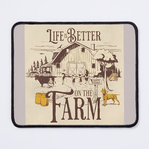 Item preview, Life is Better on a Farm, farm life in Retro Classic designed and sold by redstar19.