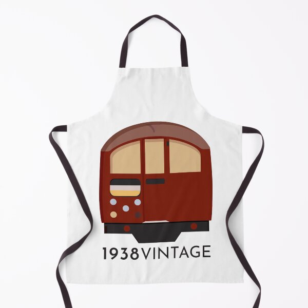Item preview, 1938 Stock Underground Train Red Vintage Minimal designed and sold by KarenBakerArt.