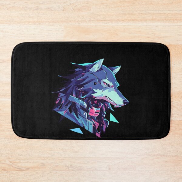 Item preview, Cyber Black Wolf // Black Wolf // Cool Animal // Cyber Animal // Future Animal Art // Animal Warrior // Animal Cute Art // Gaming Aesthetic stickers designed and sold by SMARTKIT  DESIGNAGENCY.