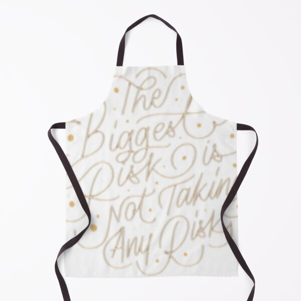 Item preview, Risk Wisdom - Inspiring Quote Poster designed and sold by Lateef Prints.