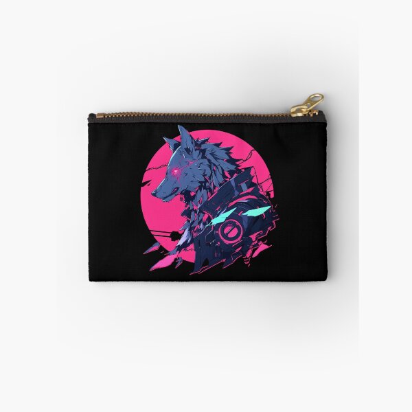 Item preview, Cyber Black Wolf // Black Wolf // Cool Animal // Cyber Animal // Future Animal Art // Animal Warrior // Animal Cute Art // Gaming Aesthetic stickers designed and sold by SMARTKIT  DESIGNAGENCY.