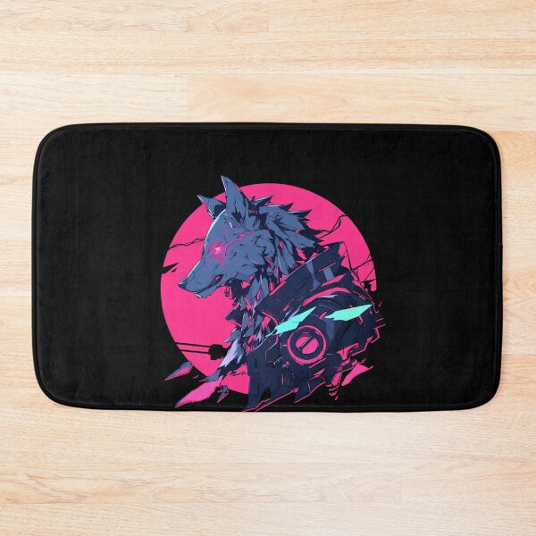 Item preview, Cyber Black Wolf // Black Wolf // Cool Animal // Cyber Animal // Future Animal Art // Animal Warrior // Animal Cute Art // Gaming Aesthetic stickers designed and sold by SMARTKIT  DESIGNAGENCY.