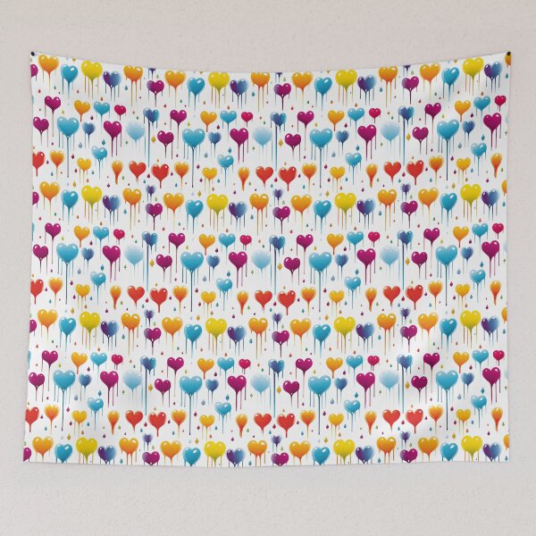 Item preview, Dripping Hearts designed and sold by Lisetta Collection.