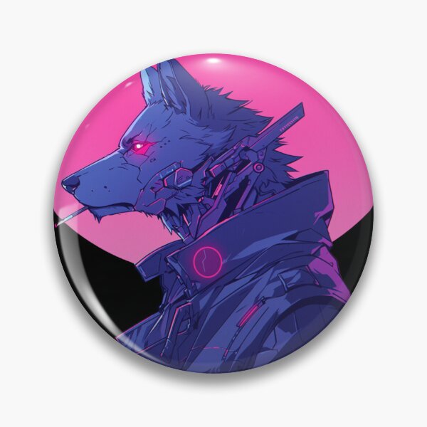 Item preview, Cyber Black Wolf // Black Wolf // Cool Animal // Cyber Animal // Future Animal Art // Animal Warrior // Animal Cute Art // Gaming Aesthetic stickers designed and sold by SMARTKIT  DESIGNAGENCY.