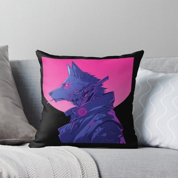 Item preview, Cyber Black Wolf // Black Wolf // Cool Animal // Cyber Animal // Future Animal Art // Animal Warrior // Animal Cute Art // Gaming Aesthetic stickers designed and sold by SMARTKIT  DESIGNAGENCY.