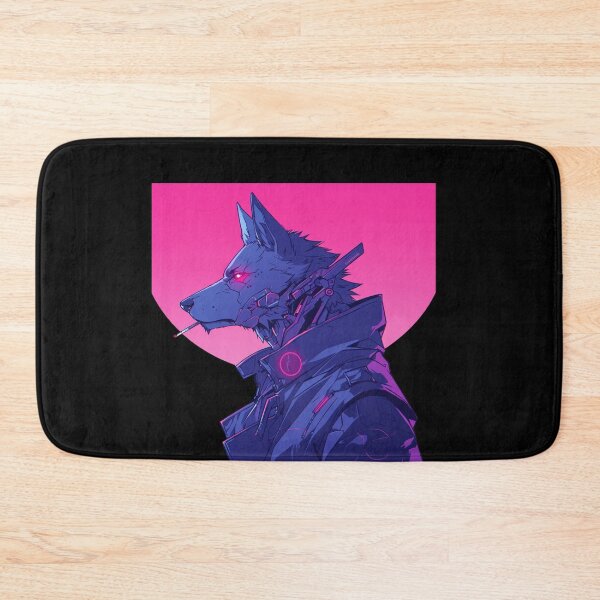 Item preview, Cyber Black Wolf // Black Wolf // Cool Animal // Cyber Animal // Future Animal Art // Animal Warrior // Animal Cute Art // Gaming Aesthetic stickers designed and sold by SMARTKIT  DESIGNAGENCY.