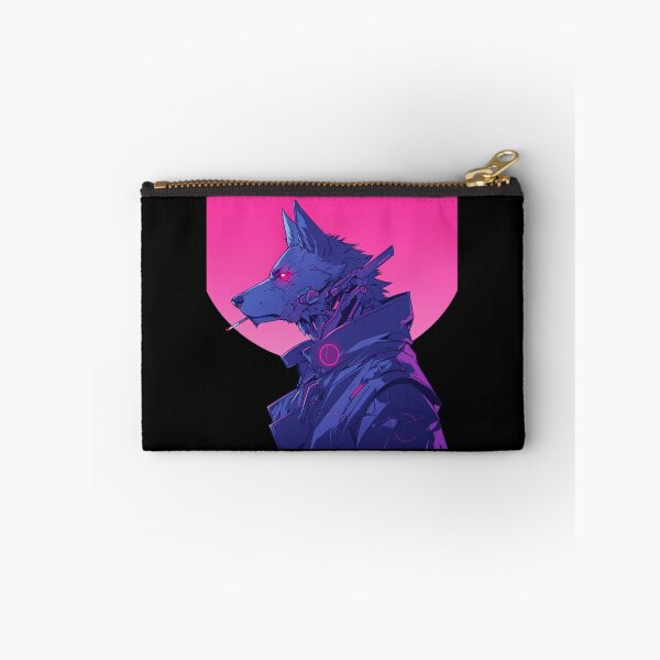 Item preview, Cyber Black Wolf // Black Wolf // Cool Animal // Cyber Animal // Future Animal Art // Animal Warrior // Animal Cute Art // Gaming Aesthetic stickers designed and sold by SMARTKIT  DESIGNAGENCY.