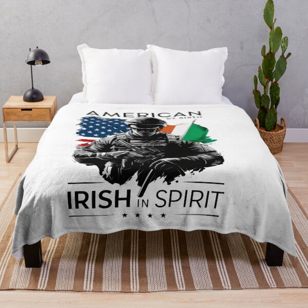 Item preview, Proud to be American by Birth. Irish in Spirit. U.S ARMY designed and sold by REAL IRISH GIFTS.