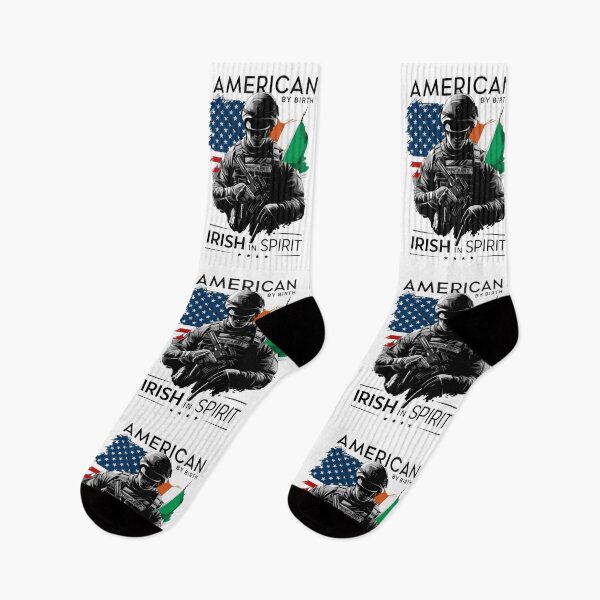 Item preview, Proud to be American by Birth. Irish in Spirit. U.S ARMY designed and sold by REAL IRISH GIFTS.