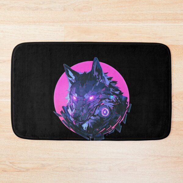 Item preview, Cyber Black Wolf // Black Wolf // Cool Animal // Cyber Animal // Future Animal Art // Animal Warrior // Animal Cute Art // Gaming Aesthetic stickers designed and sold by SMARTKIT  DESIGNAGENCY.