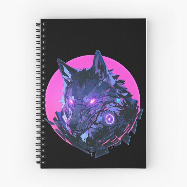 Item preview, Cyber Black Wolf // Black Wolf // Cool Animal // Cyber Animal // Future Animal Art // Animal Warrior // Animal Cute Art // Gaming Aesthetic stickers designed and sold by SMARTKIT  DESIGNAGENCY.
