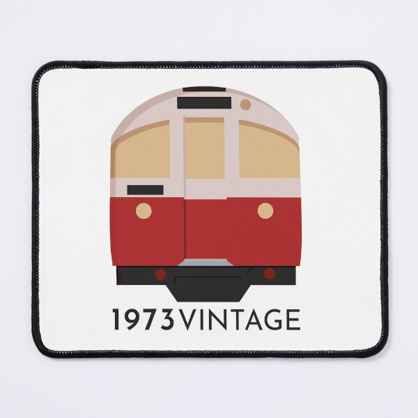 Item preview, 1973 Stock Underground Train Silver Vintage Minimal designed and sold by KarenBakerArt.