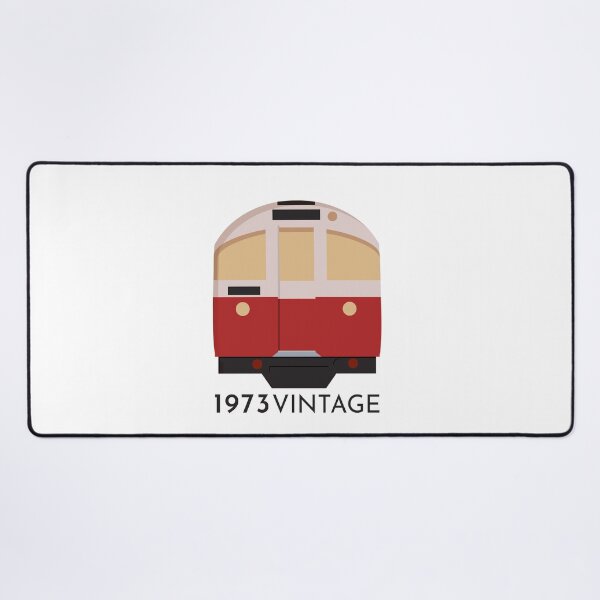 Item preview, 1973 Stock Underground Train Silver Vintage Minimal designed and sold by KarenBakerArt.