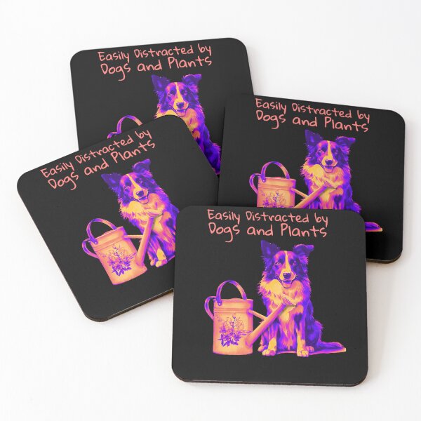 Item preview, Easily Distracted by Dogs and Plants gifts  designed and sold by byMartha.