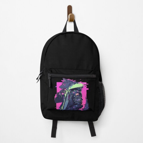 Item preview, Cyber Black Wolf // Black Wolf // Cool Animal // Cyber Animal // Future Animal Art // Animal Warrior // Animal Cute Art // Gaming Aesthetic stickers designed and sold by SMARTKIT  DESIGNAGENCY.