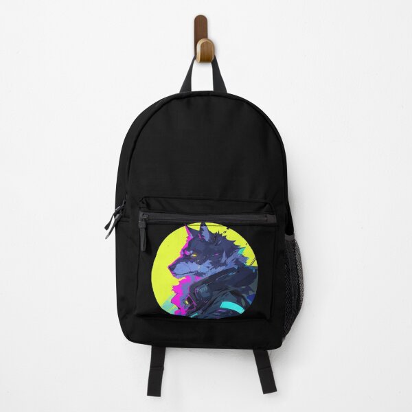 Item preview, Cyber Black Wolf // Black Wolf // Cool Animal // Cyber Animal // Future Animal Art // Animal Warrior // Animal Cute Art // Gaming Aesthetic stickers designed and sold by SMARTKIT  DESIGNAGENCY.
