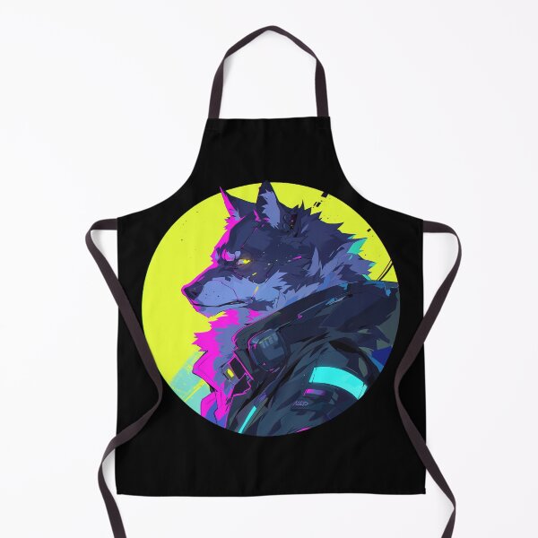 Item preview, Cyber Black Wolf // Black Wolf // Cool Animal // Cyber Animal // Future Animal Art // Animal Warrior // Animal Cute Art // Gaming Aesthetic stickers designed and sold by SMARTKIT DESIGNAGENCY.